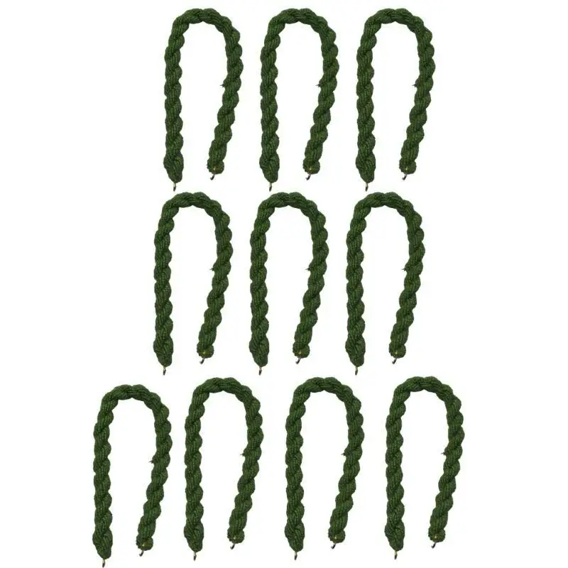 

10pcs Tactically Leggings Elastic Rope Trouser Leg Strap Cycling Boot Rubber Bands for Outdoor Sports and Militaries Use