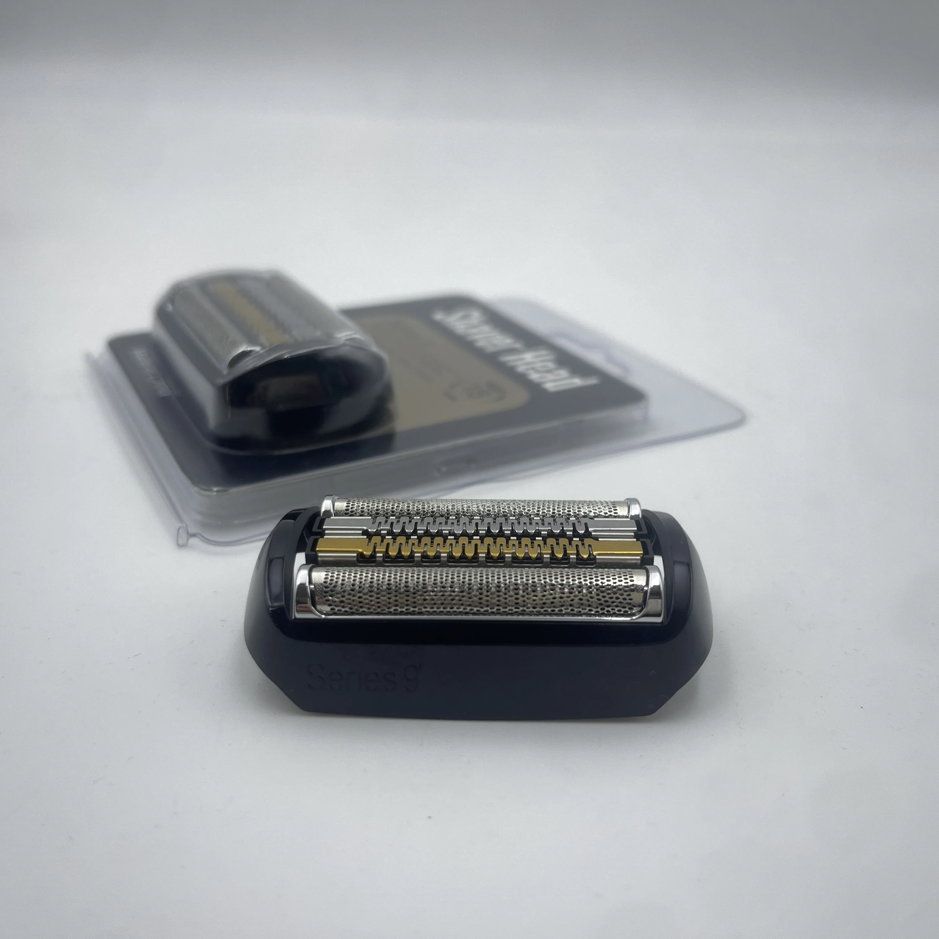 Cabezal de repuesto para afeitadora de doble lámina 92B para cabezales de afeitadora eléctrica Braun Series 9, adecuado para Braun 9050cc,9070cc,9080cc,9465cc