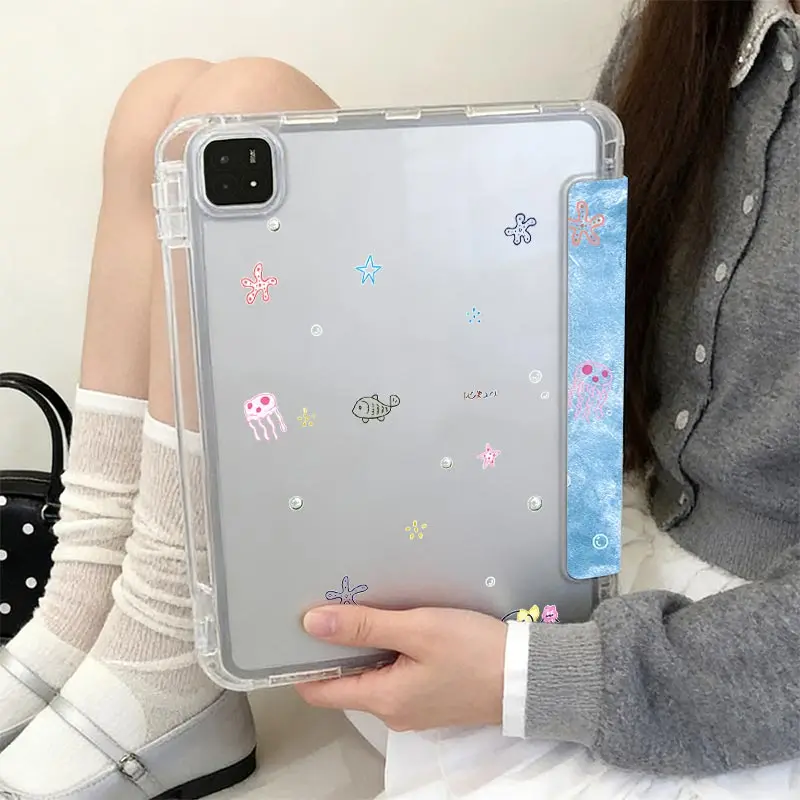 Multi View Angles 3+Y Fold Case For Redmi Pad SE 11 Pro/Pro2 12.1 Xiaomi Pad 7/7Pro 8/8Pro 11.2 Xiaomi Pad 5/5Pro 6/6Pro 11