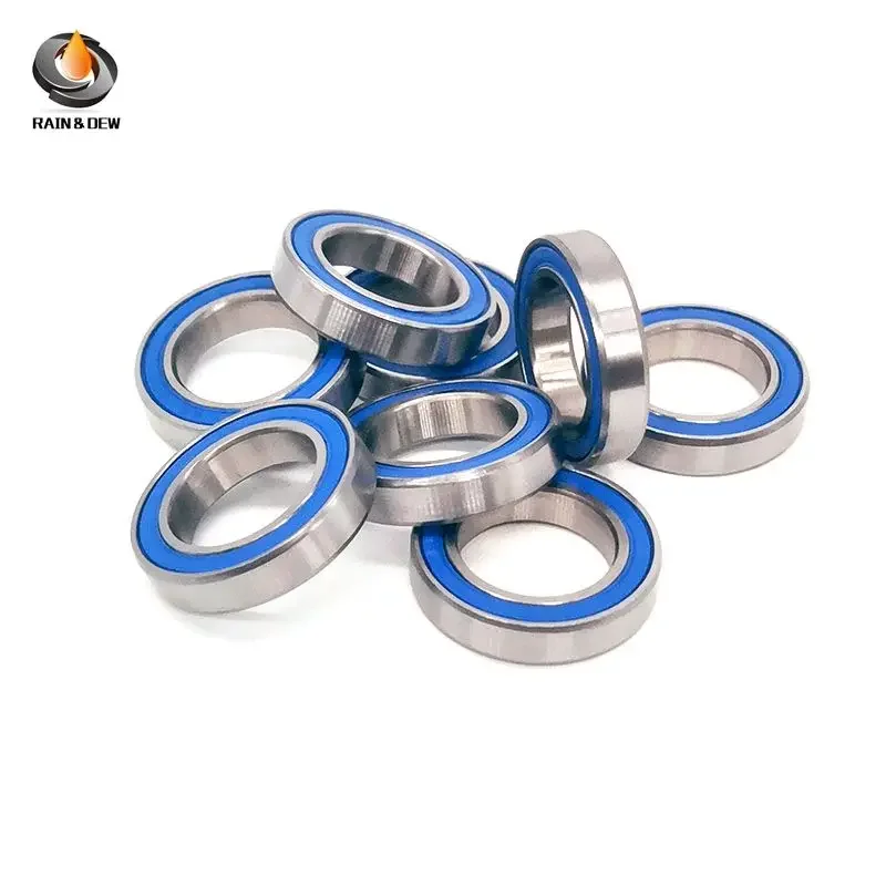 4Pcs 6802 2RS Bearing 15*24*5mm  ABEC-7 Bicycle Pivot Repair Parts 6802 2RS RS Ball Bearings 6802-2RS 6802LLU