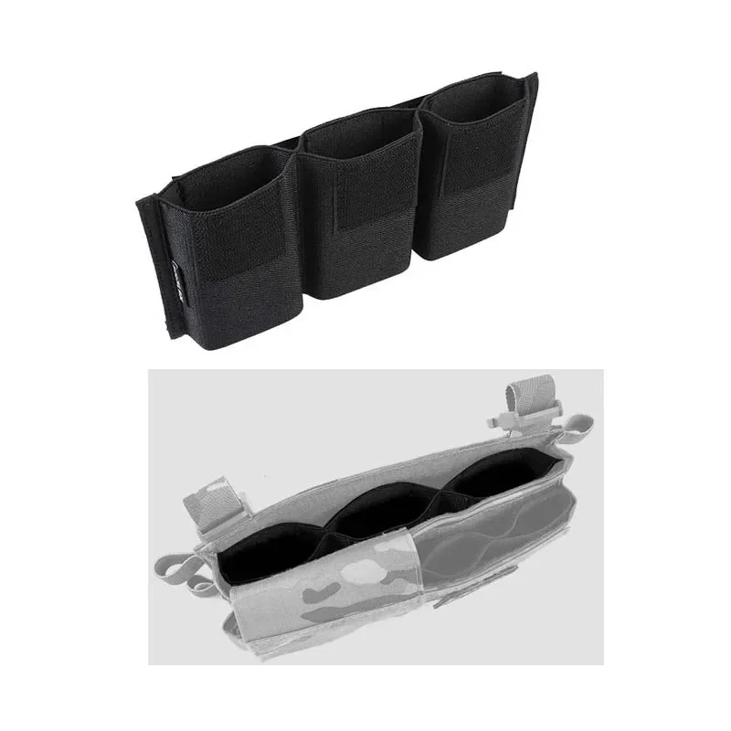 

PEW Tactical Chest Hanging 5.56 5.45 Triple Mag Insert Pouch For MK4/MK3 Chest Rig