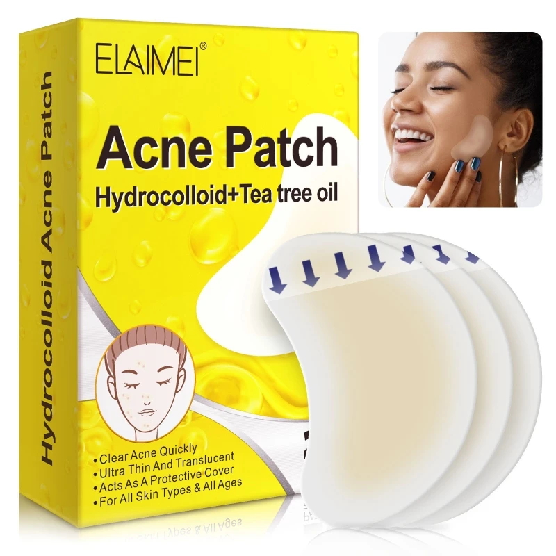 20 parches para acné, parches para granos, cubierta protectora para imperfecciones, absorción de manchas