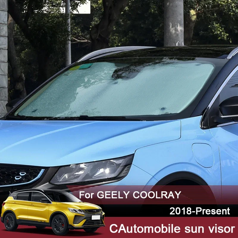 

Car Sunshades UV Protection For Geely Coolray 2018-2025 Window Curtain Sun Shade Visor Front Windshield Protector Accessories