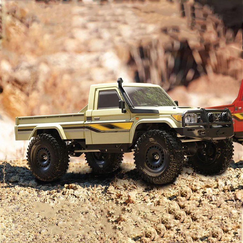 

1/10 Scale 4WD RC Car Electric Brushed Motor Off-Road Climbing Vehicle with Differential Lock And Dual Speed Remote Control Toy
