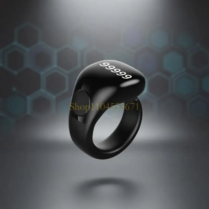 Best Seller 18mm 20mm 22mm Intelligent Wireless Ringing Counter With Digital Display And Vibration Alert For Prayer Tracking And
