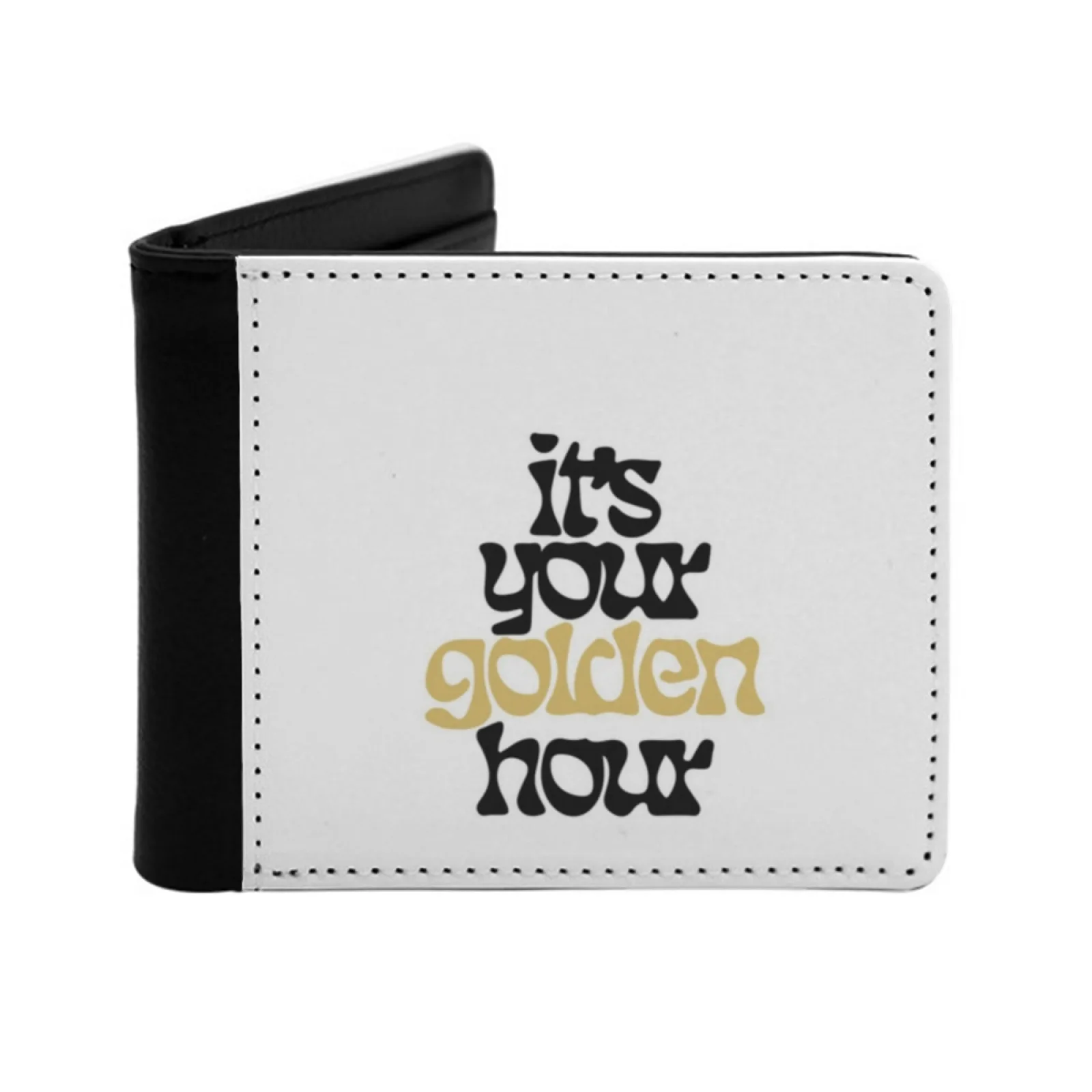 Golden Hour Jvke Its Your Golden Hour Jvke Concert Jvke Show Men Wallets Card Man Wallet Short Purse Bi-Fold Personalized