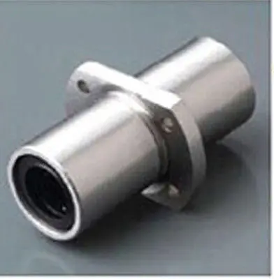 1pcs 2 Mounting Holes 2 Side D Shape Flange Linear Bearing for 25mm Rod LXM