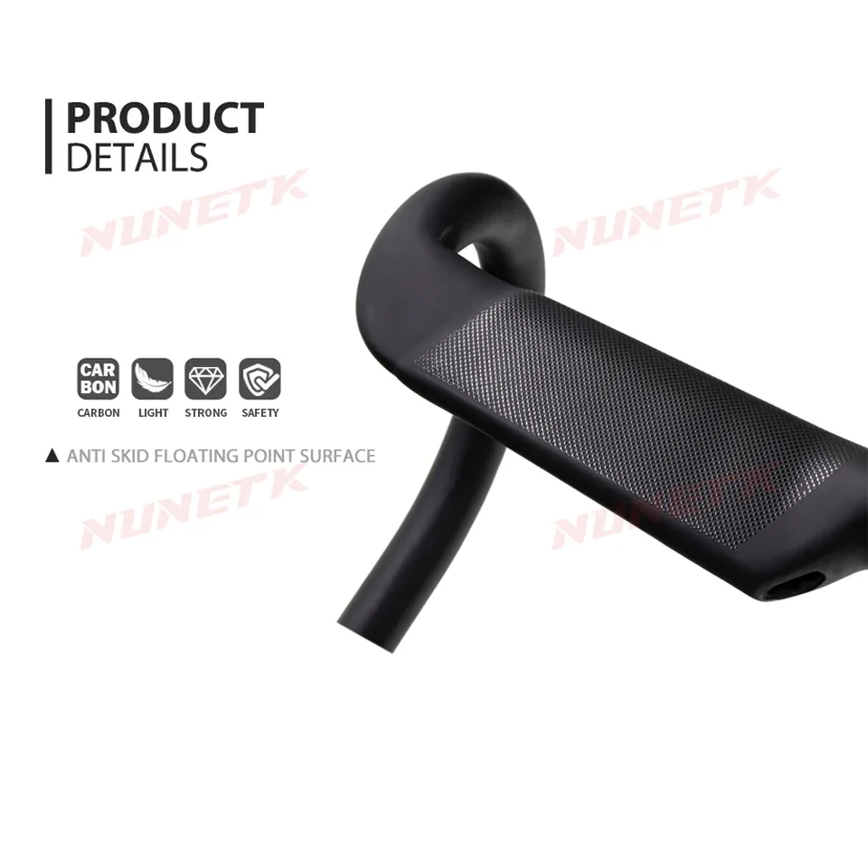 Aerofly II Carbon Road Handlebar Matte Black 400mm