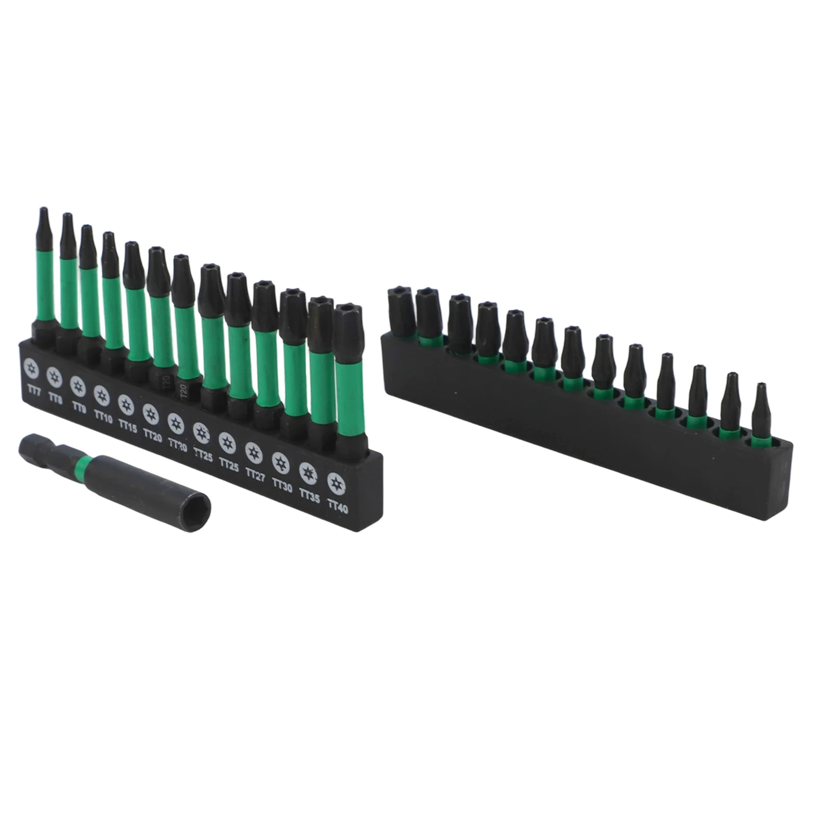 27 stks Schroevendraaier Bit Met Magnetische Schroef Uitbreiding Adapter Set T7-T40 Pruim Bit Set Met Gaten Schroevendraaier Boor Handgereedschap