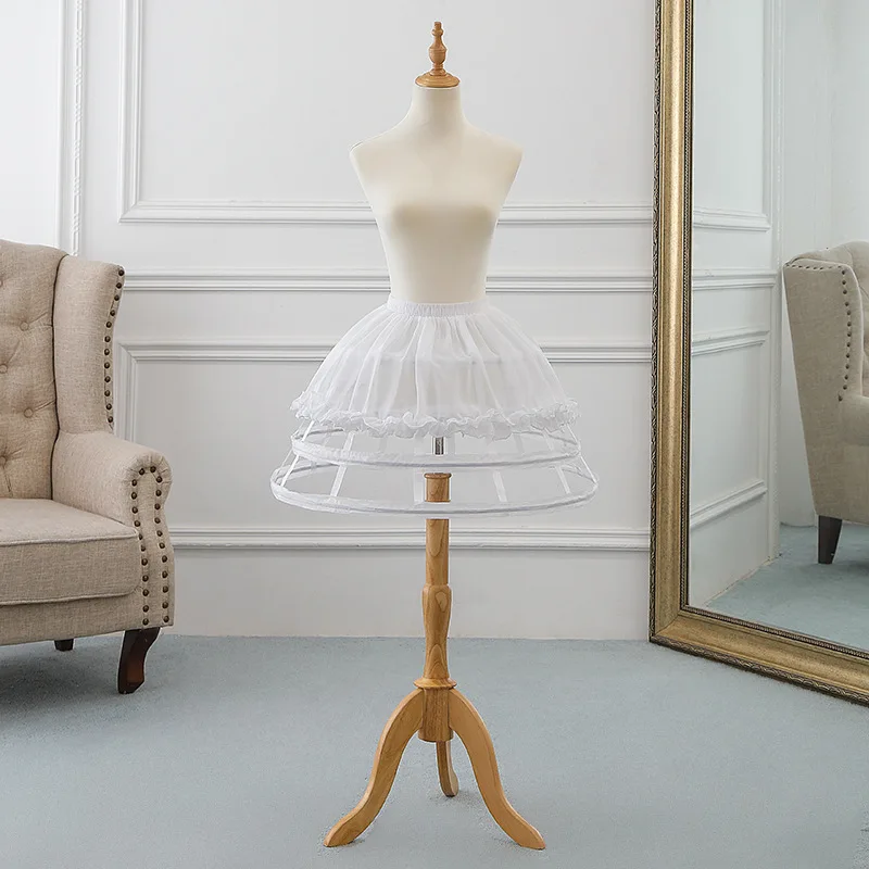 Lolita Crinoline Bạo Lực Xương Cá Hỗ Trợ Lolita 4 Lớp LỒNG CHIM Hỗ Trợ Điều Chỉnh Chuông Loại A Tất Cả-phù Hợp Với Váy