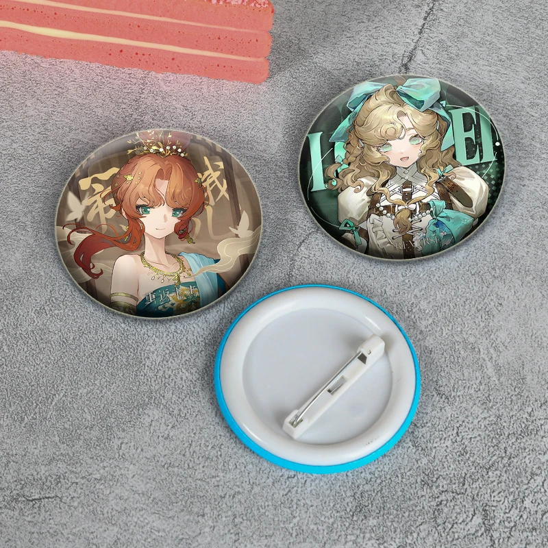 Reverse 1999 HD Print Anime Pins Sonetto Lilya Vertin Cartoon Brooches Backpack Cothes Accessories Handmade Badge Hat Decoration