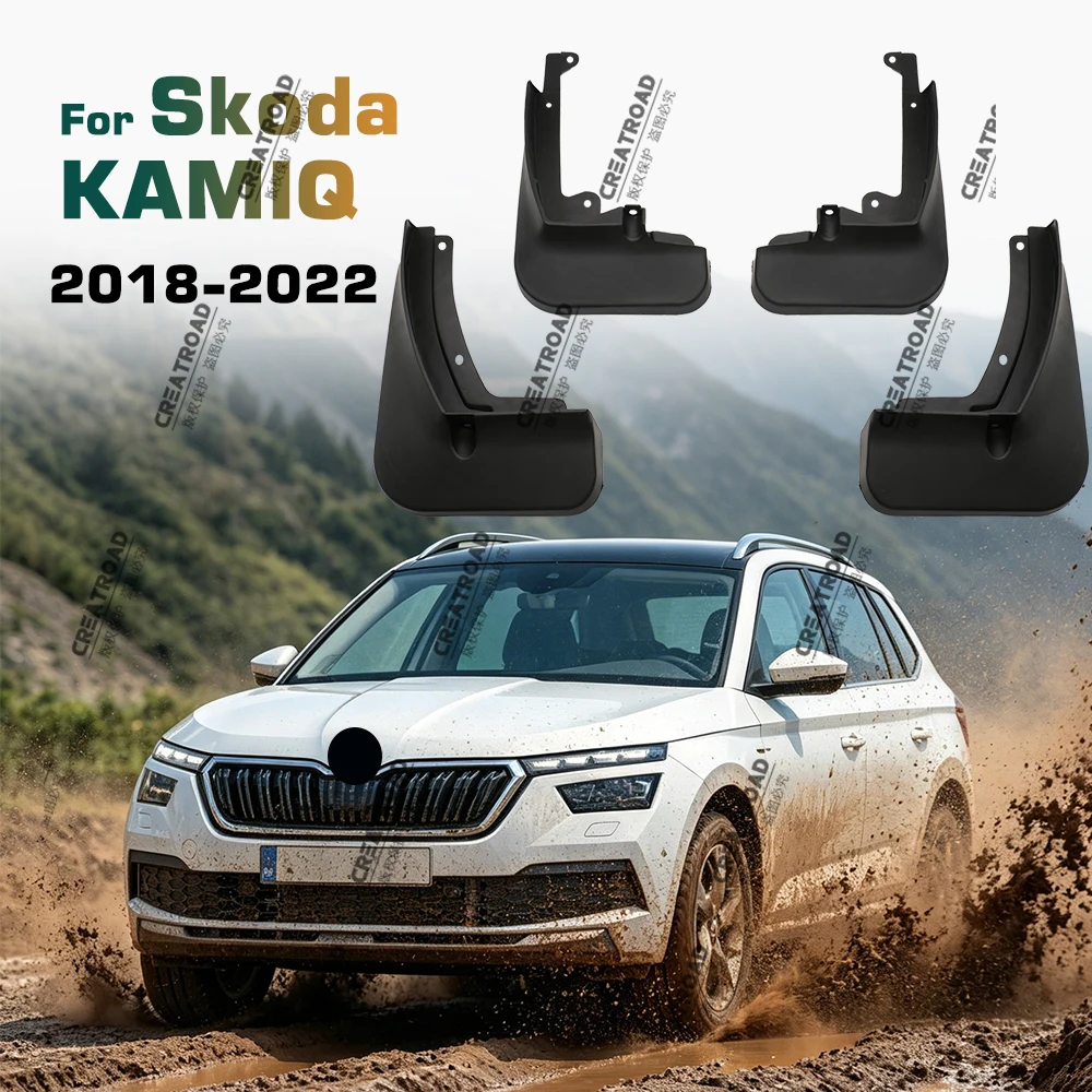 Für skoda kamiq Kotflügel Kotflügel Schmutz fänger Schutz Spritz klappe Kotflügel Autozubehör