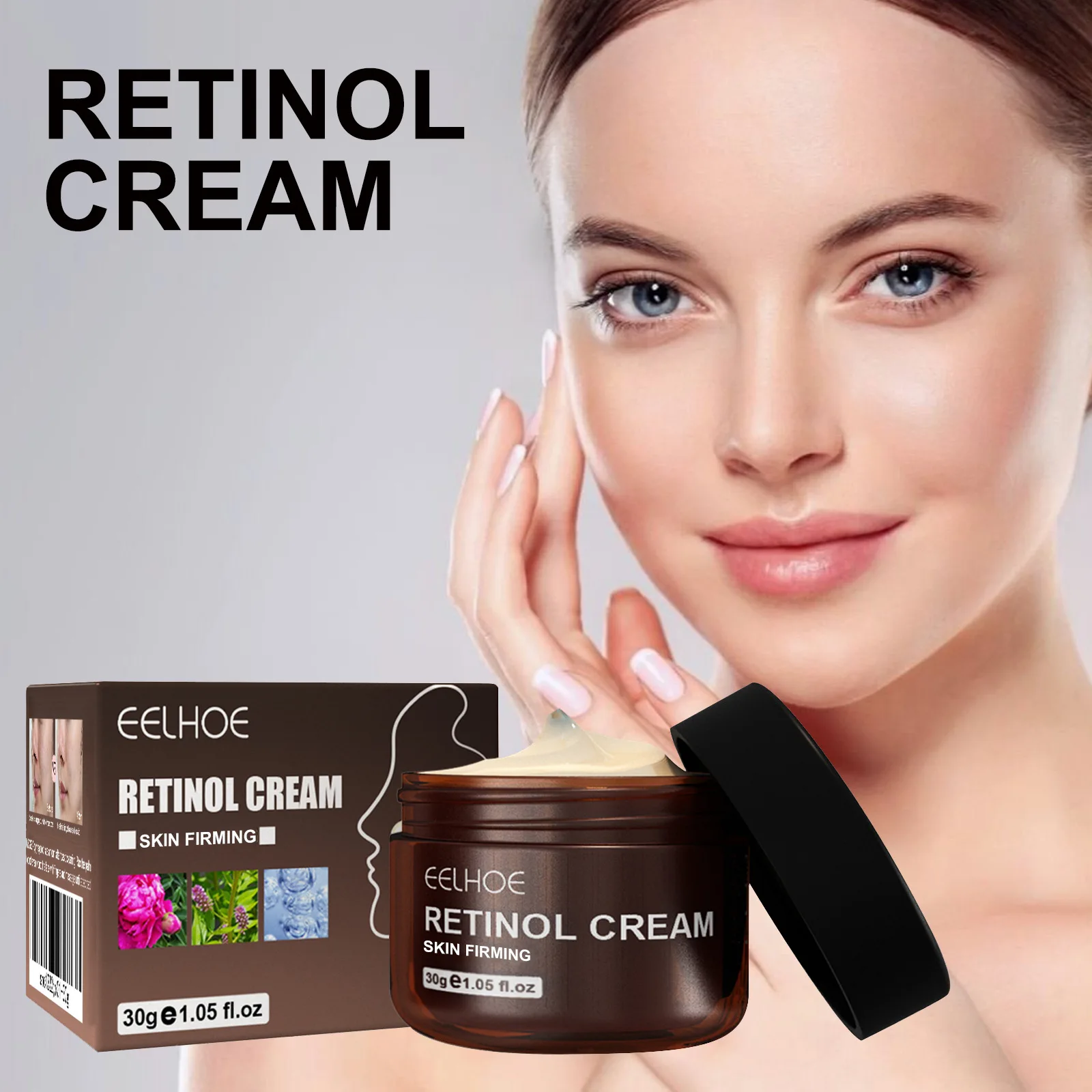 

Retinol Anti Aging Face Cream Remove Wrinkle Firming Lifting Whitening Brightening Hyaluronic Acid Moisturizing Facial Skin Care