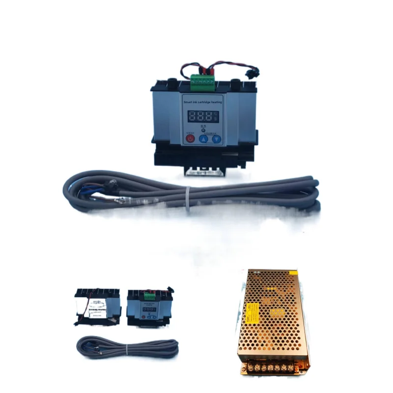 

A heating ink cartridge accessory for the fifth-generation Epson photo printer nozzle