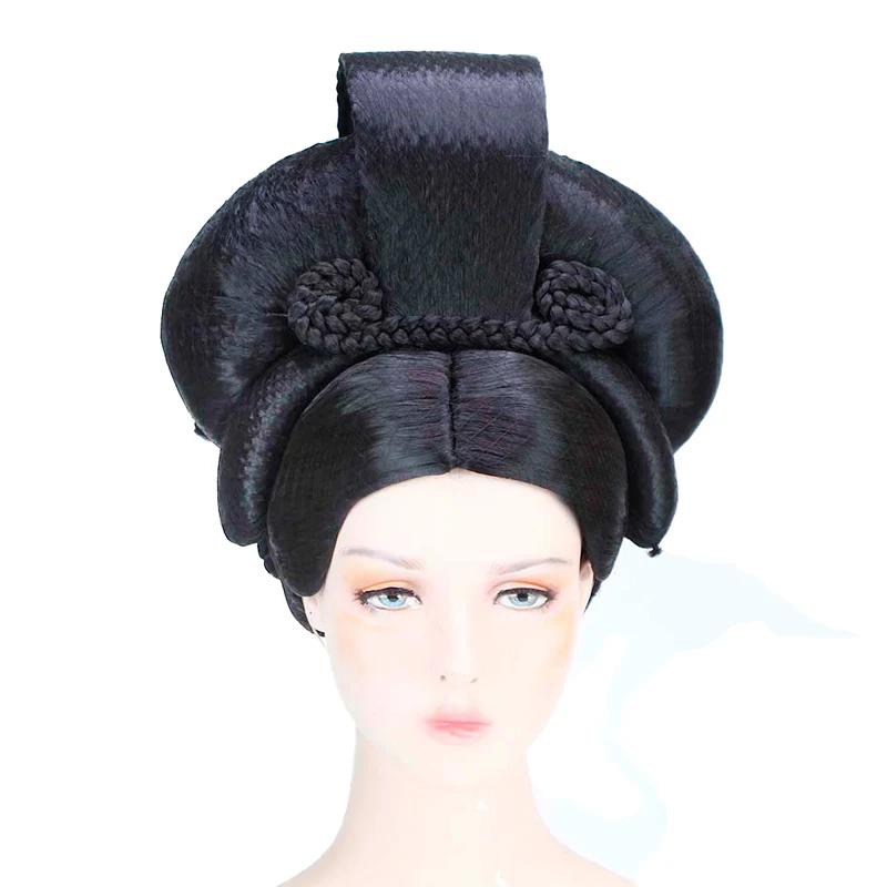 

shaped tang dynasty empress hair products ancient chinese women's cosplay queen headwear accessories