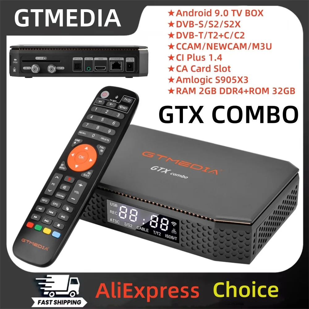 Gtmedia Gtx Combo T…