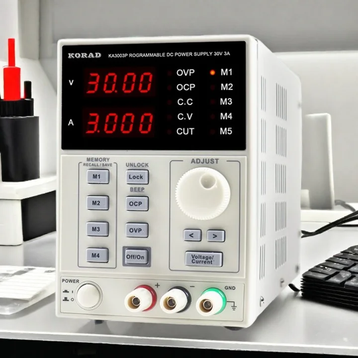 KA3005P Alimentatore CC programmabile ad alta precisione 30V 5A Alimentatore da laboratorio digitale regolabile Interfaccia USB RS232 220V
