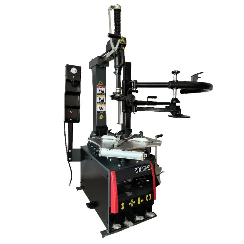 W-8083 CE Специальный автоматический шиномонтажный станок для задней плитки Трехточечная система с правым вспомогательным кронштейном
