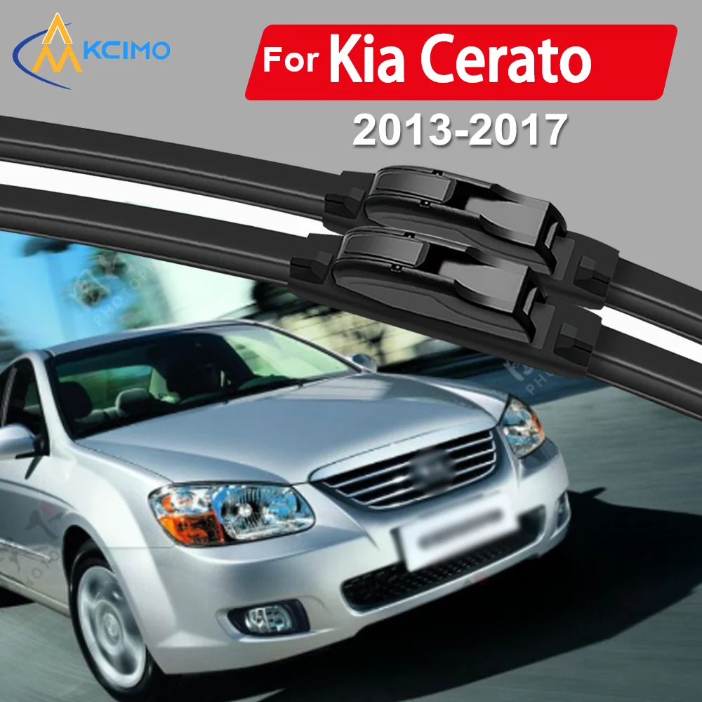 

Car Wiper Blades For KiaCerato2013-2017 Front Windshield Wiper Blades 2PCS Window Cleaning Car Accessories