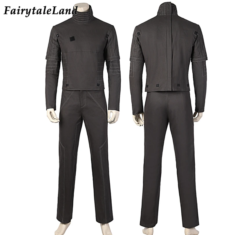 Hohe Qualität Superhero Din Djarin Cosplay Kostüm Halloween Karneval bounty hunter Outfit Soldat Uniform mit Requisiten Maß