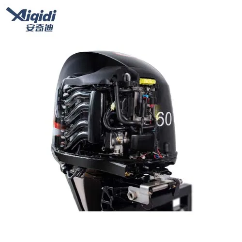 AIQIDI 60HP 4 السكتة الدماغية محرك خارجي الحارث/جهاز التحكم عن بعد EFI تبريد المياه محرك خارجي