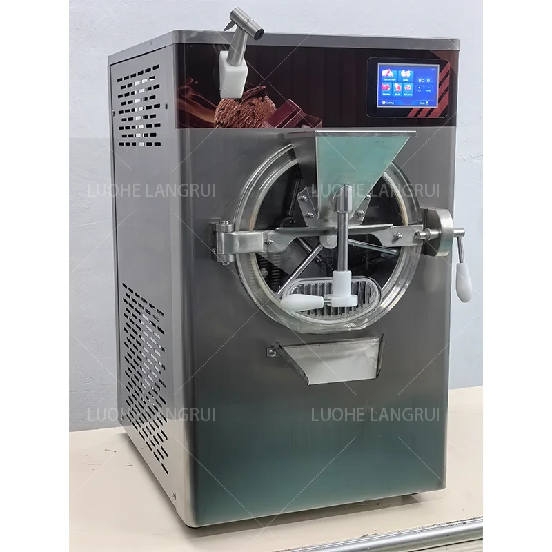 Voor Machine Sundae Ijs Bevroren Yoghurt Maker Aanrecht 2 + 1 Gemengde Smaken Soft Serve Ijs Machine