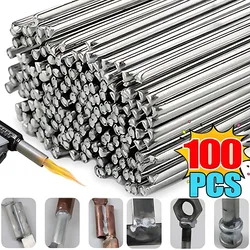 Wholesale Low Temperature Easy Melt Welding Rods Stainless Steel Aluminum Solder Rod Cored Wire Rod Weld Bar Repairing Agent Kit