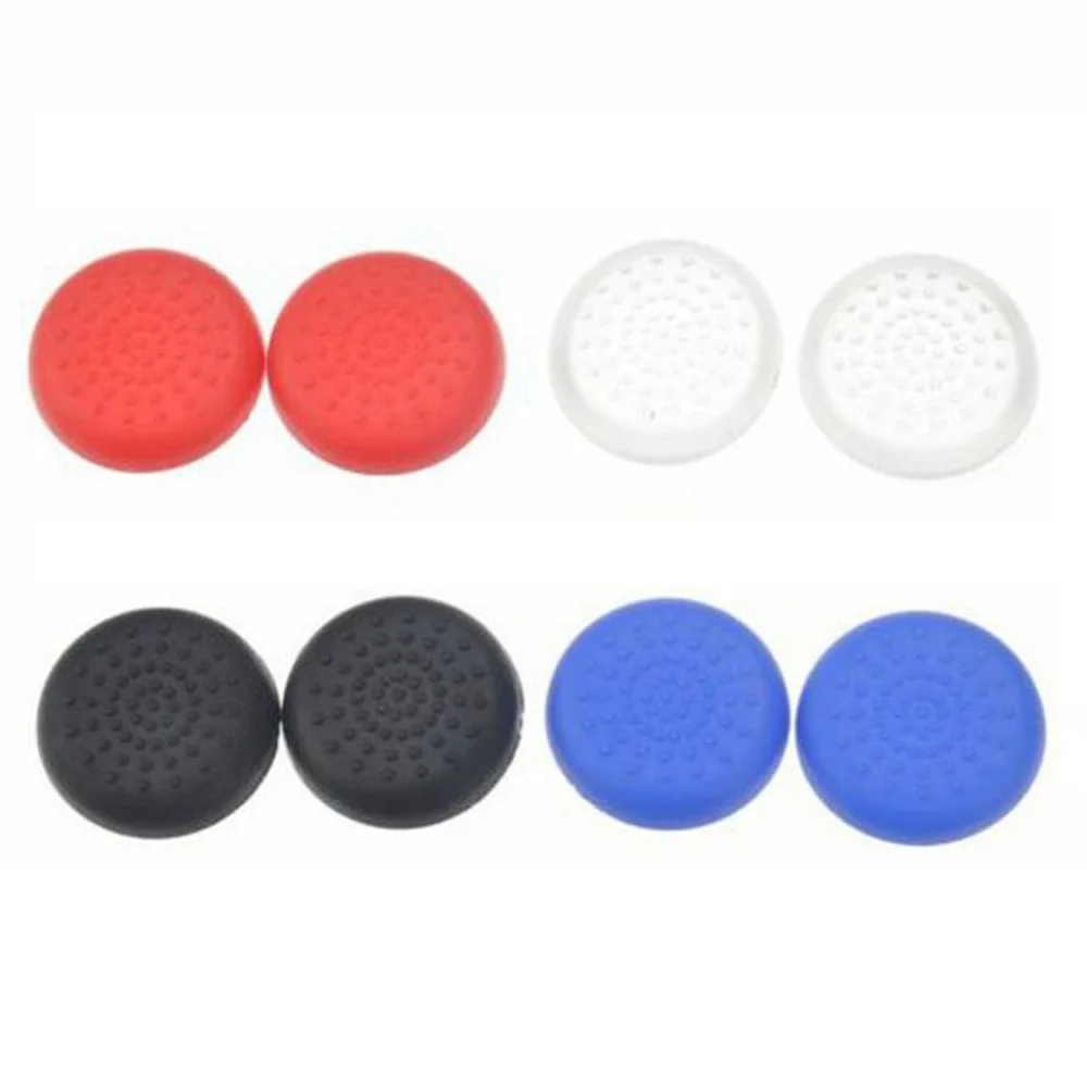 Bevigac 8pcs Controller Thumb Stick Grip Cap Case Cover Skin For Sony Play Station Dualshock PS 4 3 2 PS4 PS3 PS2 Console Game