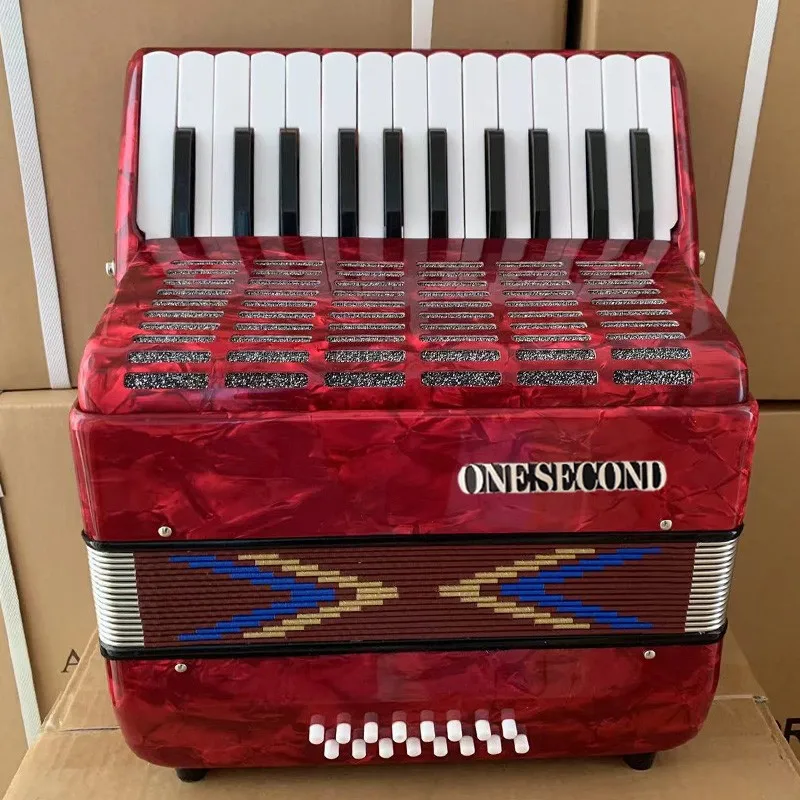 Onesecond Brand Accordion Children Beginner Introduction 16 Bass 25 Keys