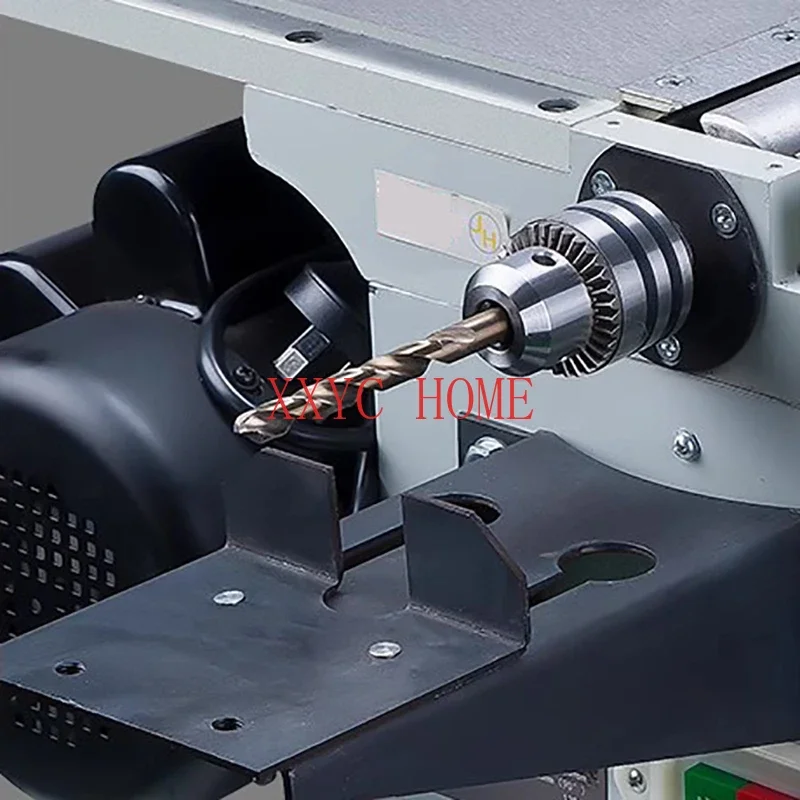 1100W Multifunctional Woodworking Planer Three In One Planer Household Woodworking Punching Machine Table Saw Combination