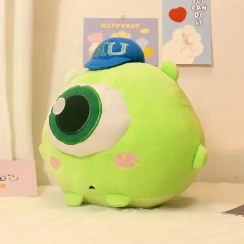 ディズニー映画モンスターズユニバーシティマイクビッグアイぬいぐるみスロー枕同行睡眠人形子供の誕生日ギフト