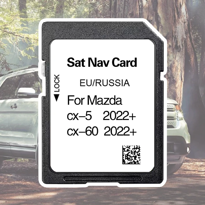 

Newest Maps Version Navigation SD GPS Card EU Russia Free Shipping for Mazda CX-5 CX-60 2022+