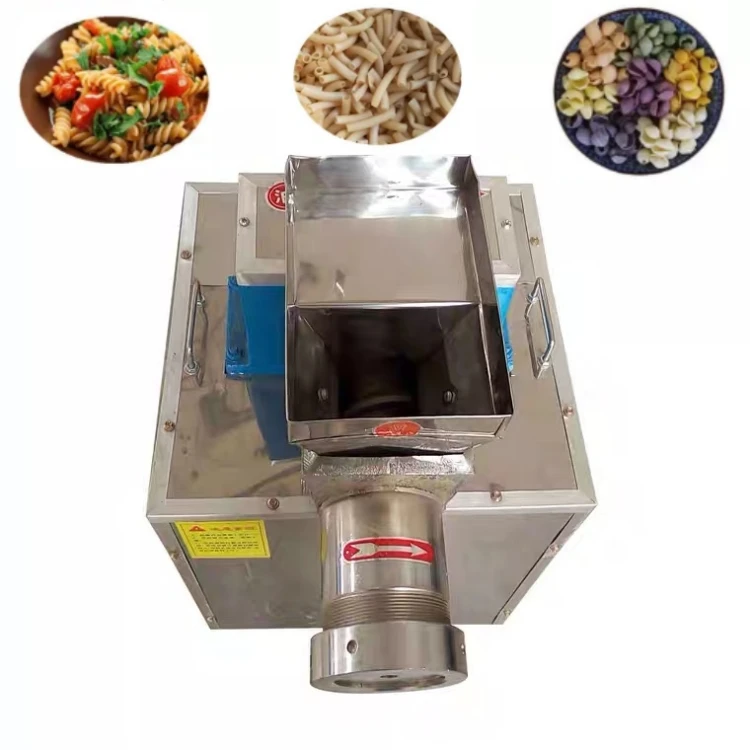 Industrial 80kg/h High Efficiency Automatic Noodle Macaroni Spaghetti Maker Machine Pasta Extruder Making Machine
