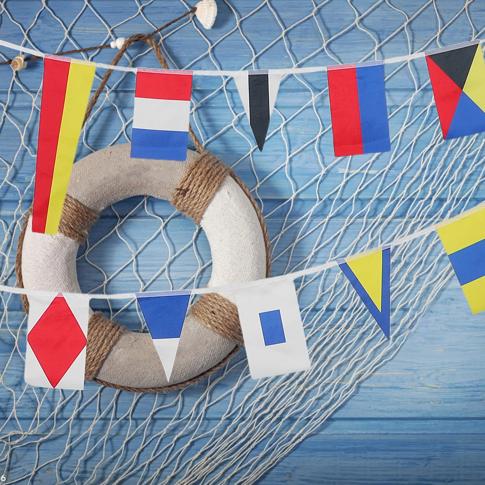 40pcs Marine Signal Flags International Navy Nautical Code Flag Set Durable Weather Resistant For Boat Ship Vessel Navigation - Image 2