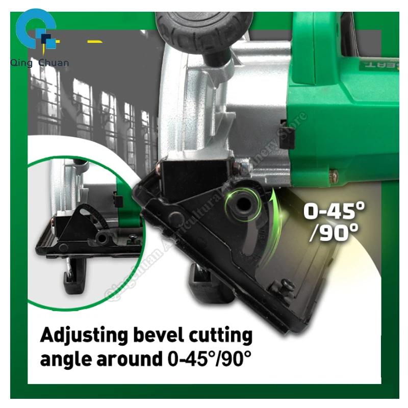 1450W Electric Circular Saw For Cutting Wood And Flip-chip Woodworking Multifunctional Circular Saw
