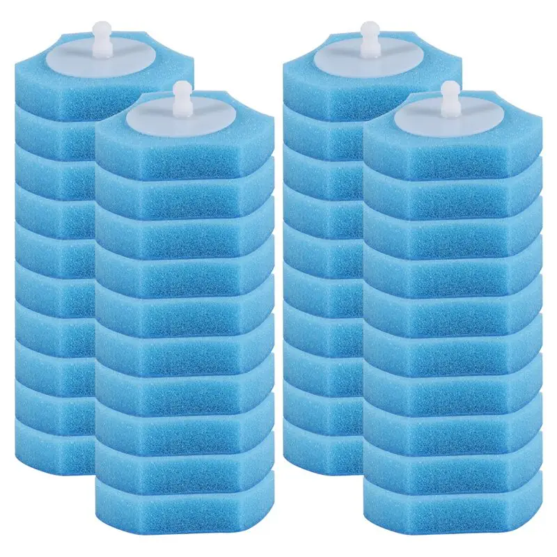 AA81-Disposable Toilet Cleaning System Disposable Toilet Flushable Refill Fresh Brush Flushable Refills - 40 Refills