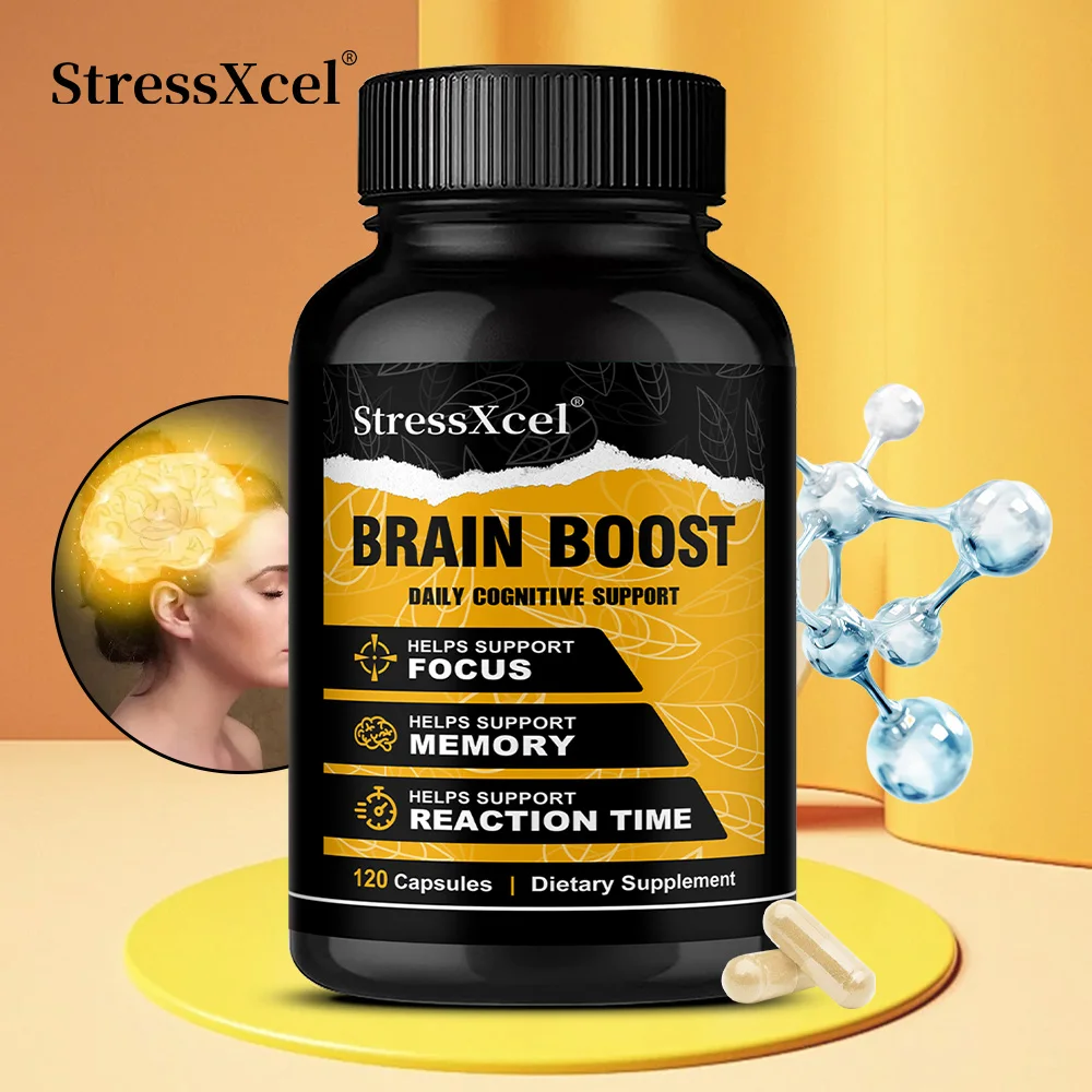 Extracto de Bacopa Monnieri - Mejora la Salud Cerebral, Apoya el Rendimiento Cognitivo y la Concentración, Aumenta la Energía y la Resistencia