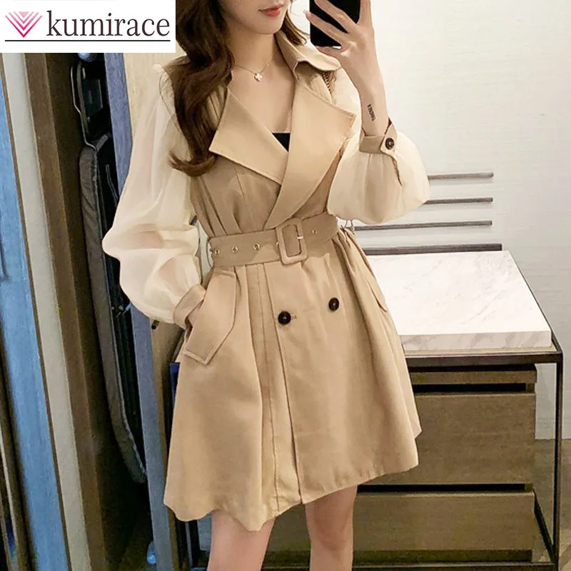 2024 New Popular Trench Coat for Women's Spring and Autumn Styles, Elegant Women's Outerwear Trench Coat for Womencoat for Women