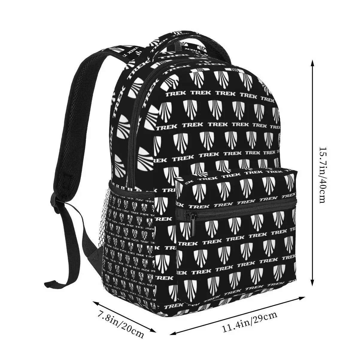 Trek Bike Logo Backpack Hot Sale Daypack Large Capacity Children BookBag School Bag Shoulder Bags for Men Women