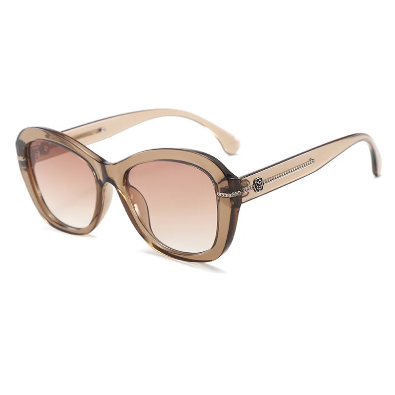 نظارات شمسية UV400 للبنات، عصرية، حساسية عالية، عصرية، بسيطة، للرجال والنساء، المجموعة الجديدة 2025