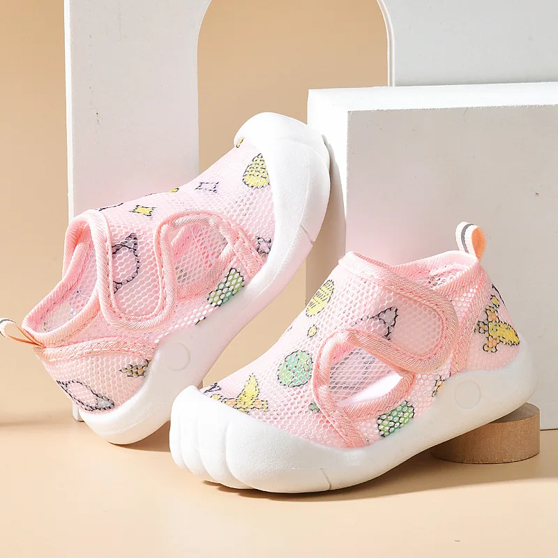Non-slip Baby Floor Socks Multicolor Pattern Newborn Summer Warm Slipper with Soft Sole Infant Toddler Walking Socks Shoe