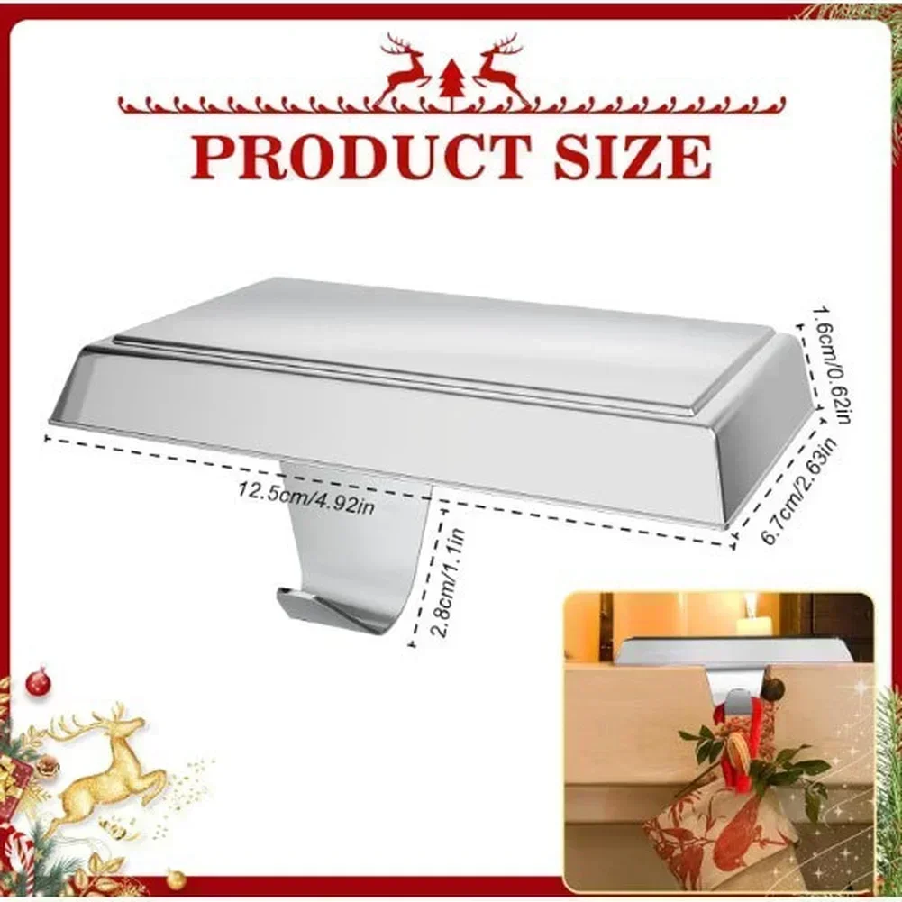 

Праздничное украшение Рождественская вешалка для чулок Рождественское украшение Праздничная тематическая основа Домашний декор Железный материал для легкой настройки