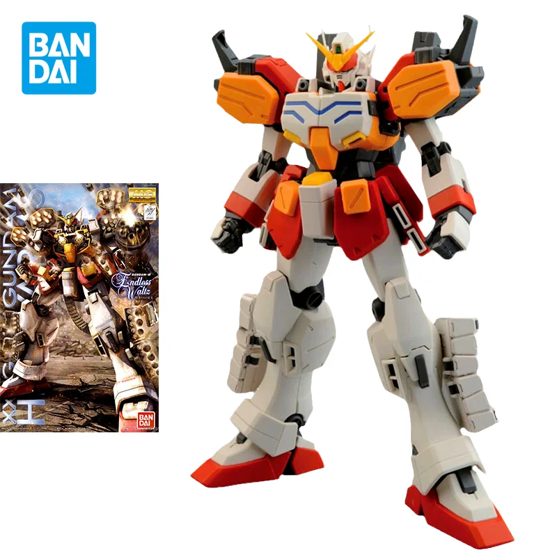 

Bandai Gundam Anime Figure MG 1/100 EW Arms Cusutom Heavyarms Assembled Model Action Figures Collectible Toys Gifts for Kids