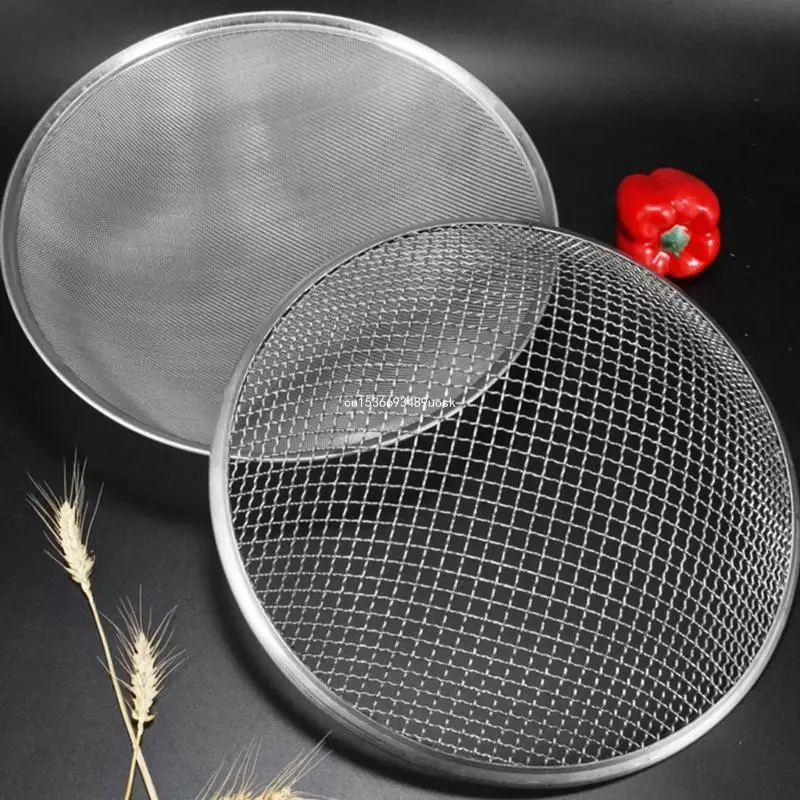 Gardening Sand Soil Compost Sifter Metal Texture for Efficient Filtering
