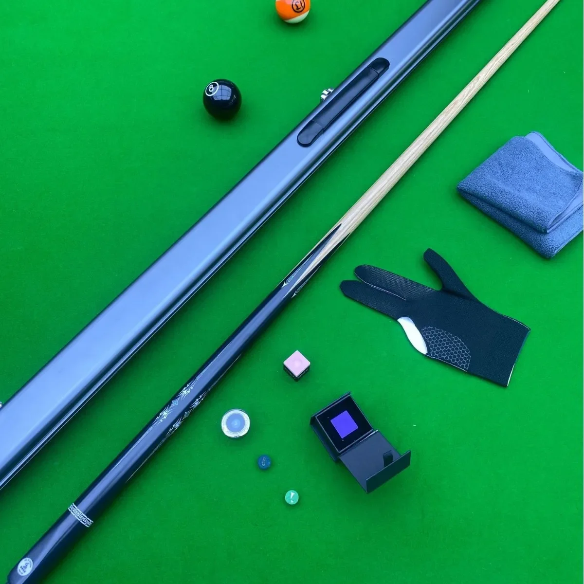 Pool Cue Billiard Stick Snooker Putter Golf Shaft Wedge Utility Driver Club Bag Accessories Carbon Fiber Tip