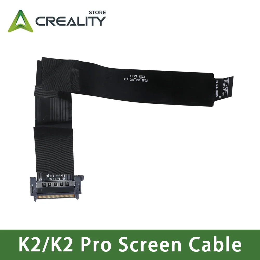 

Экранный кабель Creality K2/K2 Pro, оригинальный экранный кабель_197,67×22,8×0,12_1шт для деталей 3D-принтера K2 Pro_K2