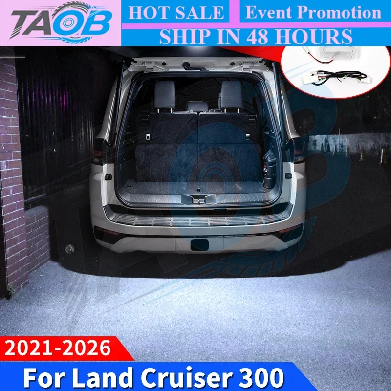 For Toyota 2021-2025 Land Cruiser 300 LC300 Trunk Light LED Light   Interior Accessories Super Bright Waterproof Lighting Parts