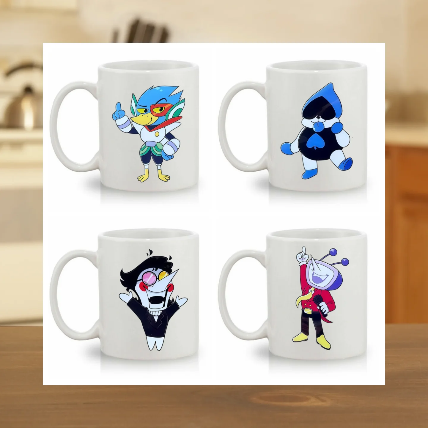 

Керамическая кружка с аниме-принтом Deltarune, 330 мл, для спальни и офиса, чашка для чая и воды, керамическая чашка для завтрака, кофейная кружка, подарок на день рождения