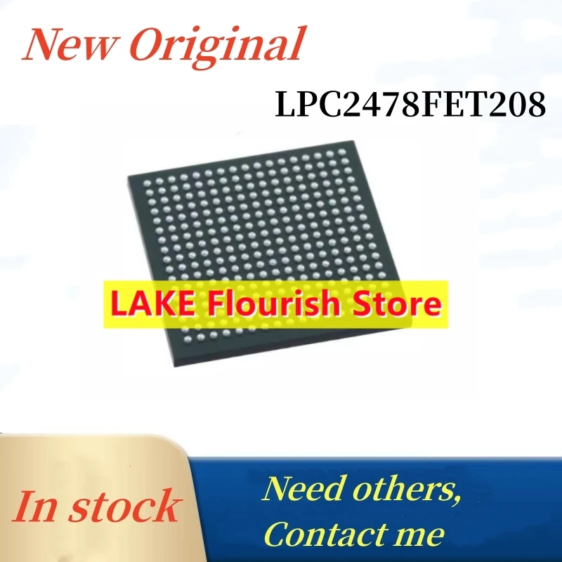 1unids/lote LPC2478FET208 BGA208 NEW en stock