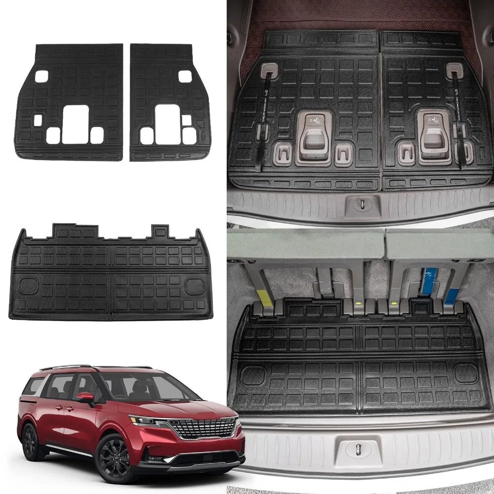 Cargo Mat For 2022 2023 2024 2025 KIA Carnival Cargo Liner TPE Trunk Mats United States